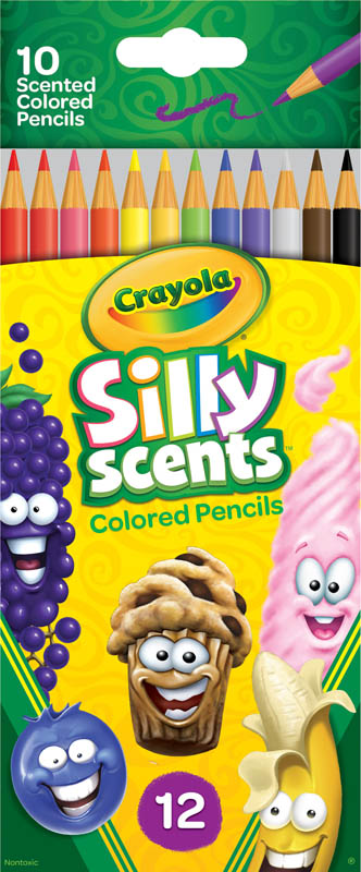 Crayola Silly Scents Colored Pencils - 12 count