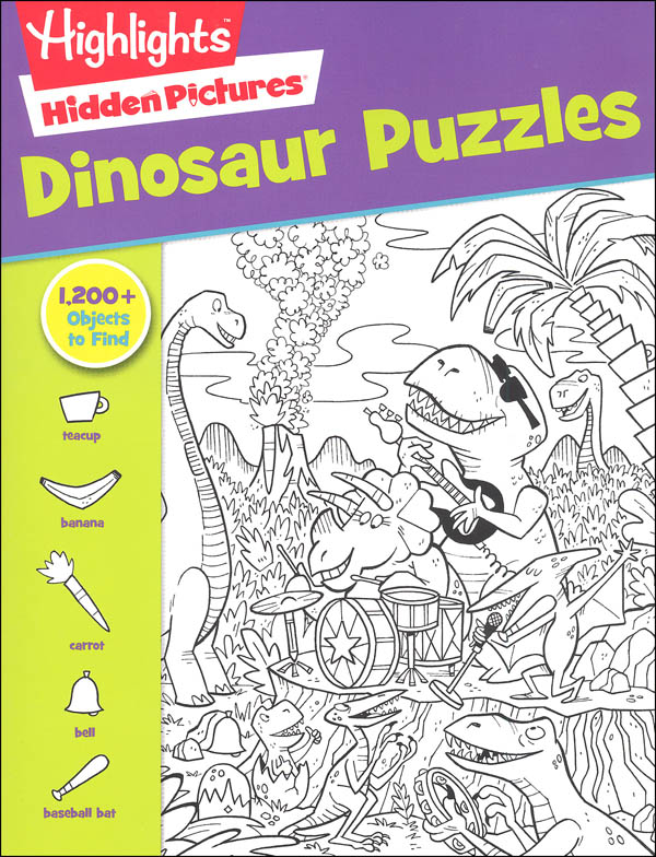 Hidden Pictures: Dinosaur Puzzles