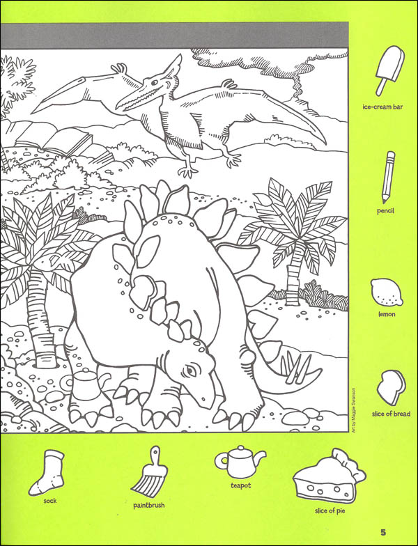 Hidden Pictures Dinosaur Puzzles Highlights for Children 9781629797809