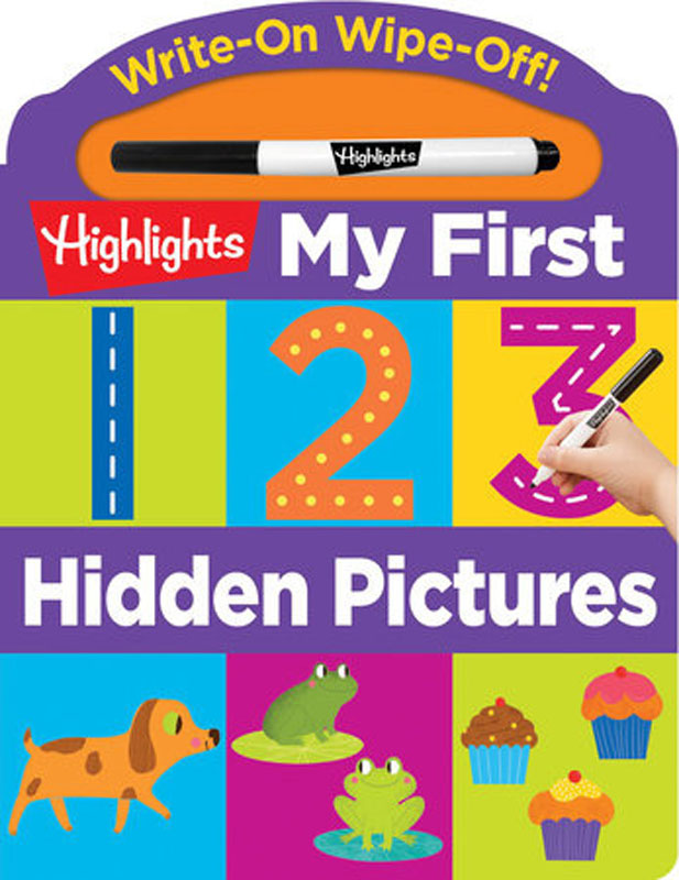 My First 123 Hidden Pictures (Write-On, Wipe-Off)
