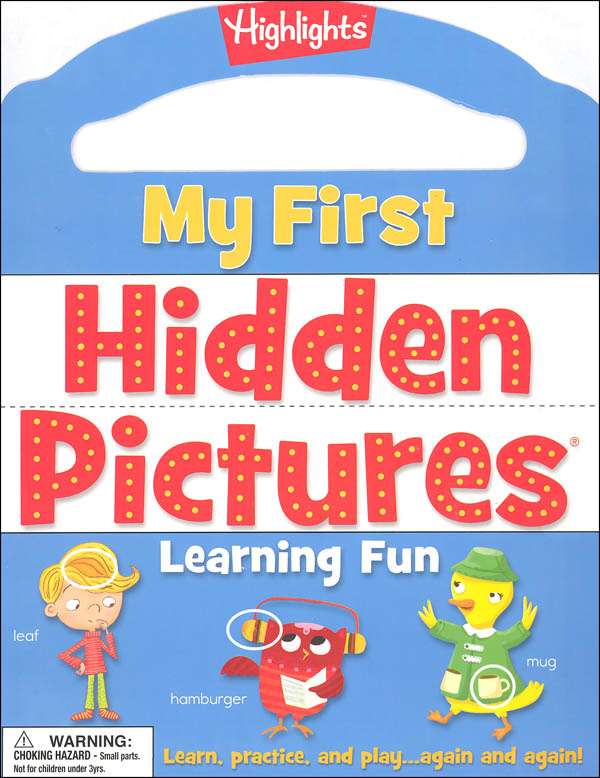 My First Hidden Pictures Learning Fun (My First Write-On, Wipe-Off Board Books)
