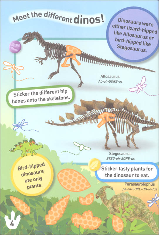 Dinos Sticker Activity Book (National Geographic Kids) National