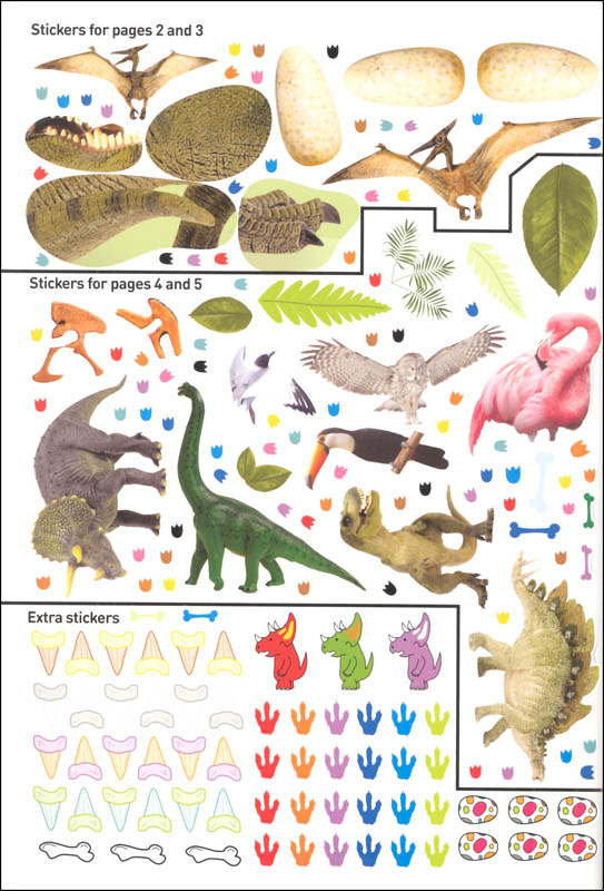 Dinos Sticker Activity Book (National Geographic Kids) National