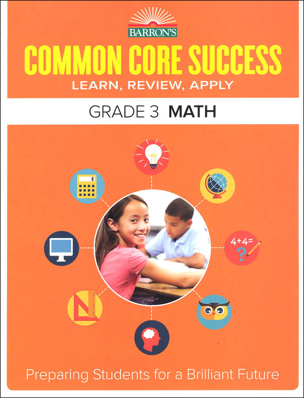 Barron's Common Core Success: Grade 3 Math