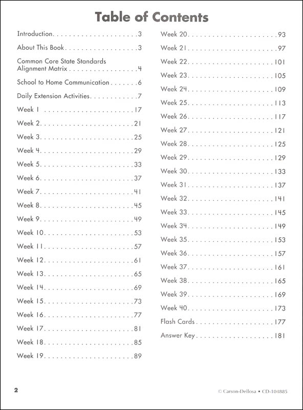 math weekly practice grade 5 carson dellosa 9781483827995
