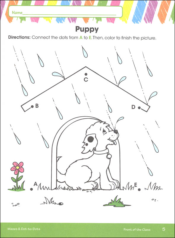 Mazes and DottoDots (Front of the Class Activity Book) Thinking