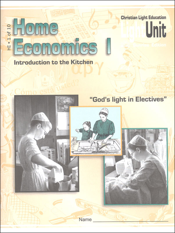 Home Economics 1 LightUnit 1