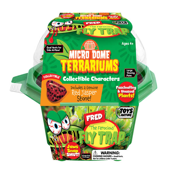 Fred Fly Trap (Character Mini Dome Terrariums) Toys By Nature