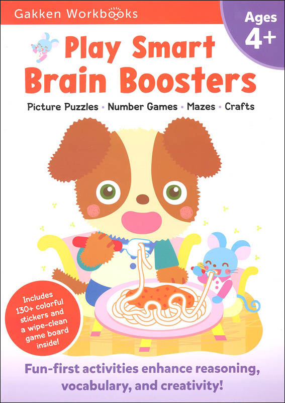 Play Smart Brain Boosters Workbook Age 4+