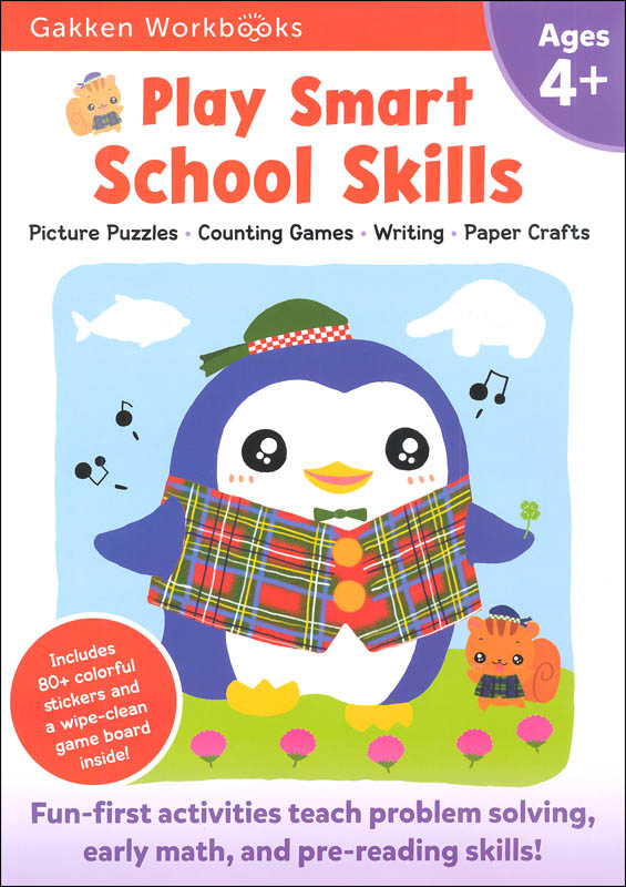 Play Smart School Skills Workbook Age 4+