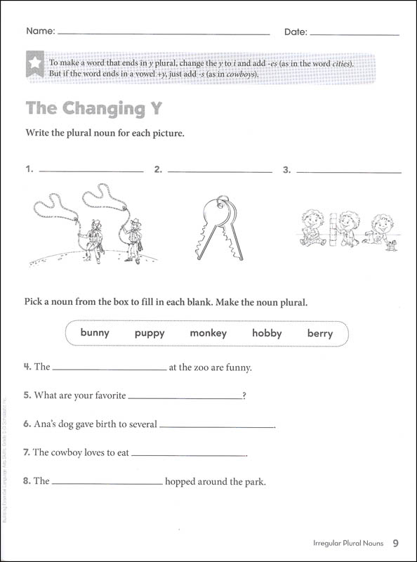 building essential language arts skills grade 3