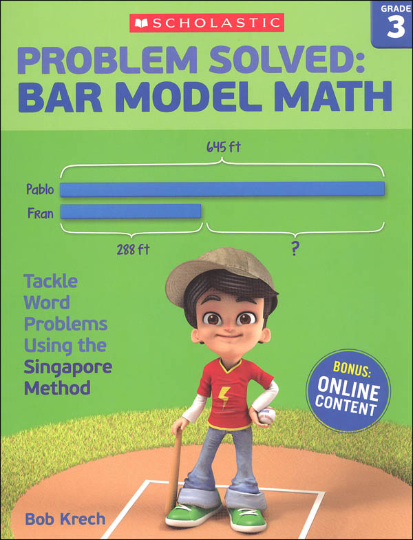 problem solved bar model math grade 3 scholastic professional book