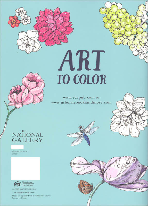 Art to Color | EDC / Usborne | 9780794539634