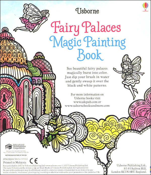 Fairy Palaces Magic Painting Book (Magic Painting Books) Usborne