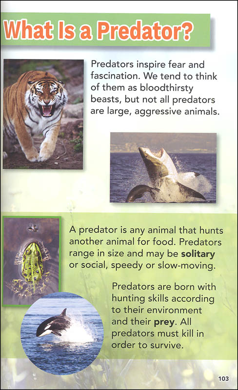predators book