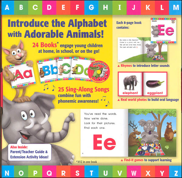  Alphabet  Animal  Friends  Readers Boxed Set Newmark 