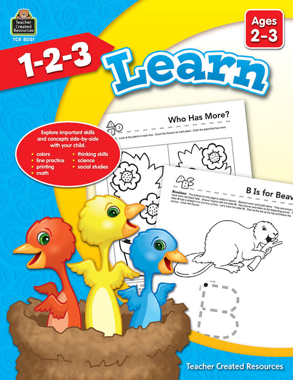 1-2-3 Learn - Ages 2-3