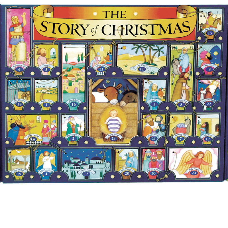 Story of Christmas Advent Calendar Workman Publishing Company