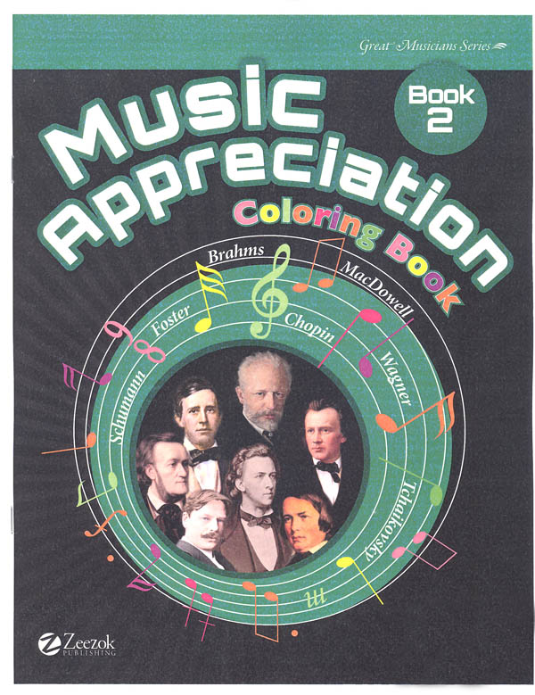 Music Appreciation: Book 2 Coloring Book