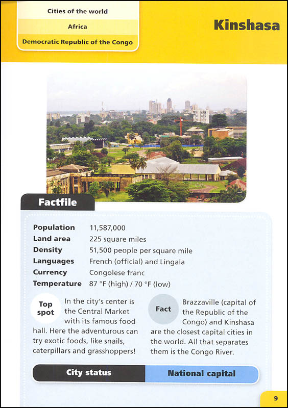 Cities of the World (Pocket Books) Kane/Miller Publishers 9781610674720