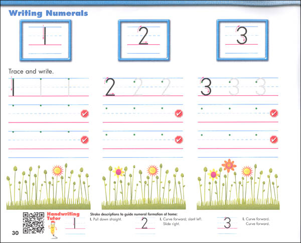 Zaner-Bloser Handwriting Grade 1 Homeschool Bundle-Student Edition