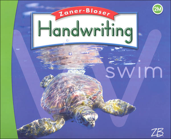Zaner-Bloser Handwriting Grade 2M Student Edition (2016 edition)