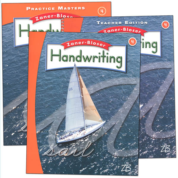 Zaner-Bloser Handwriting Grade 4 Homeschool Bundle-Student Edition ...