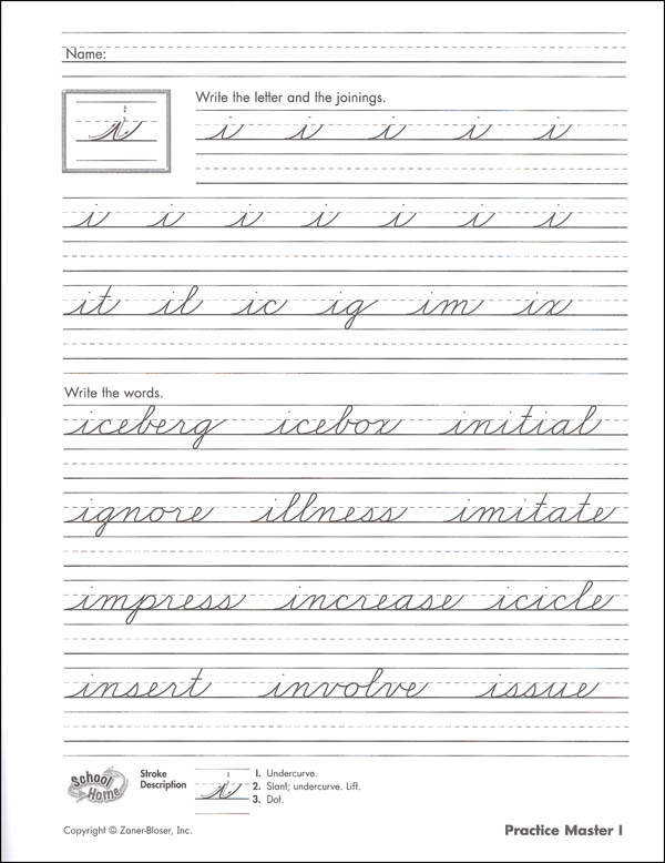 Cursive Writing Worksheets For Adults Pdf 18D