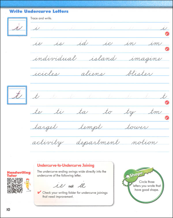 Zaner-Bloser Handwriting Grade 5 Student Edition (2016 edition) | Zaner ...