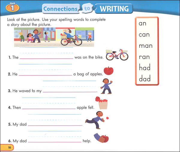 Zaner-Bloser Spelling Connections Grade 1 Student Edition (2016 edition ...