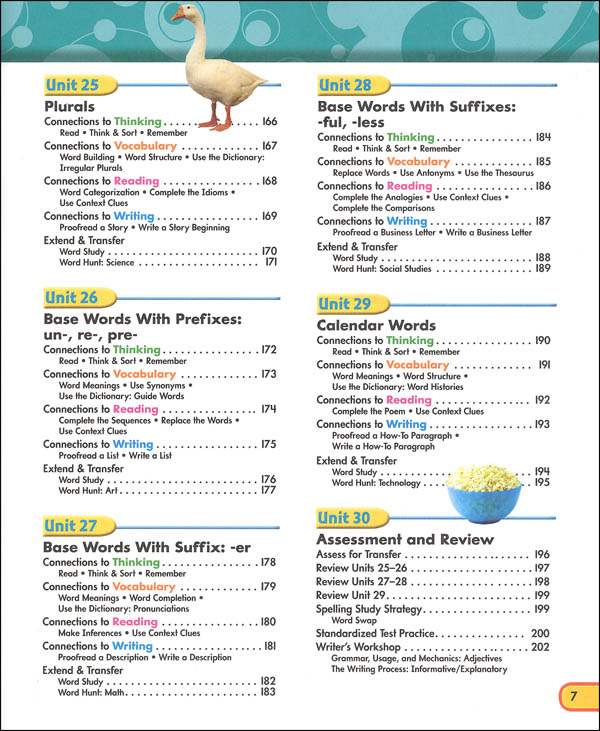 ZanerBloser Spelling Connections Grade 4 Student Edition (2016 edition