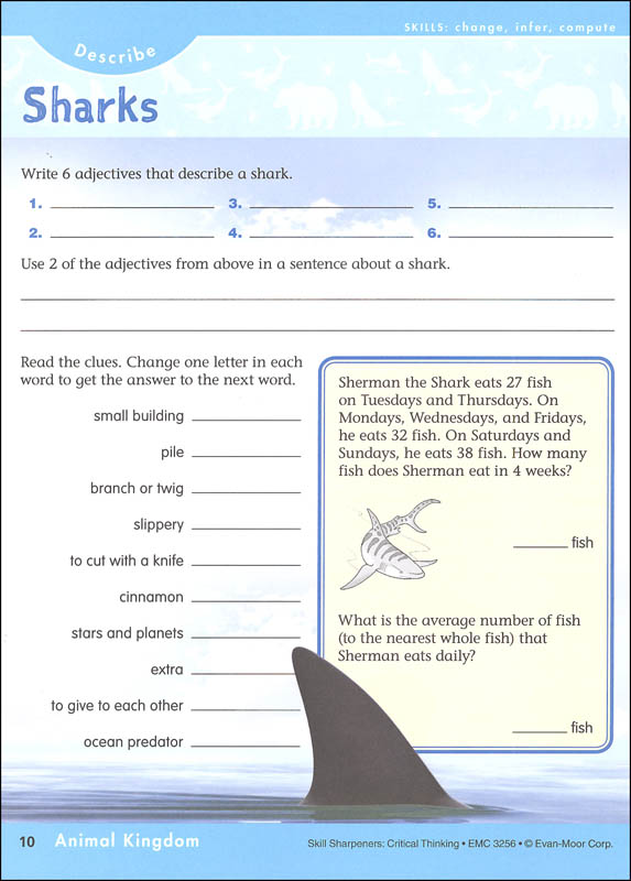 Critical thinking worksheets for 6th grade pdf picture