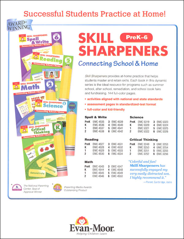 Skills sharpener books picture