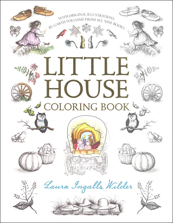 Download Little House Coloring Book Harpercollins Childrens 9780062572318