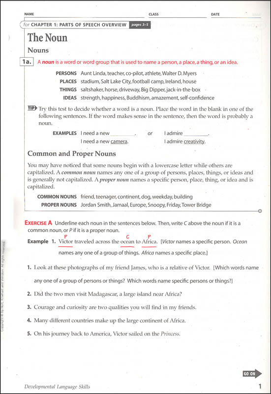 Holt Traditions Warriner S Handbook Developmental Language And Sentence Skills Guided Practice Grade 9 Third Course Holt Rinehart Winston 9780030997105