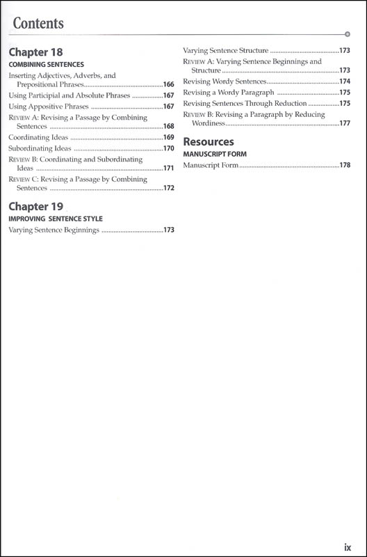 Holt Traditions Warriner's Handbook Language and Sentence Skills