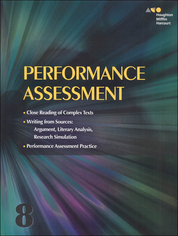 English Language Arts Performance Assessment Set Grade 8 Houghton Mifflin Harcourt 9780544853676