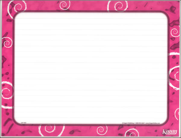 Answer Board, DoubleSided, Dry Erase  Kagan Publishing