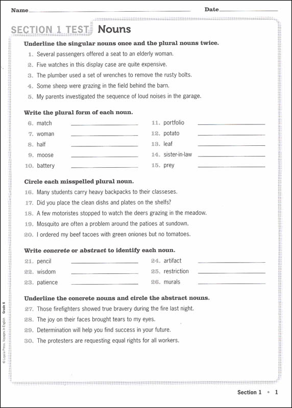 voyages in english 6th grade answer key