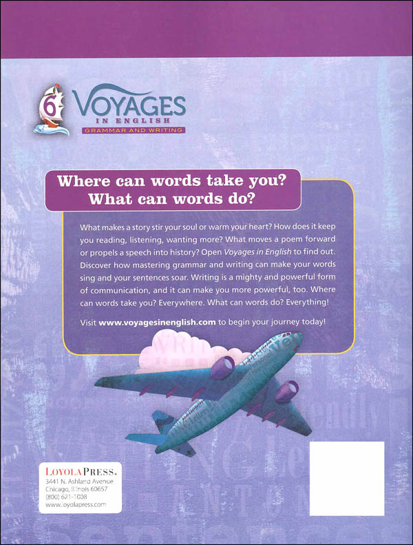 Voyages in English 2018 Grade 6 Practice Book | Loyola University Press