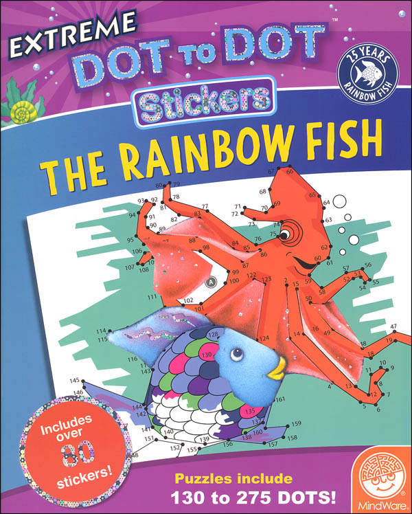 Rainbow Fish: Extreme Dot to Dot Stickers