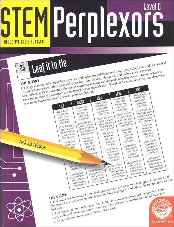 stem perplexors book d mindware