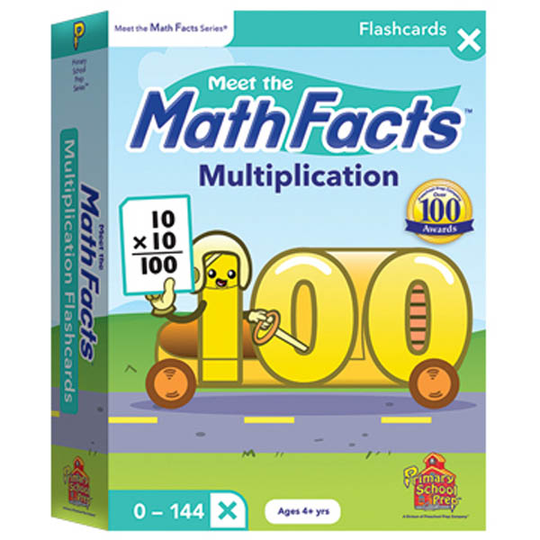 Meet the Math Facts Multiplication Flashcards