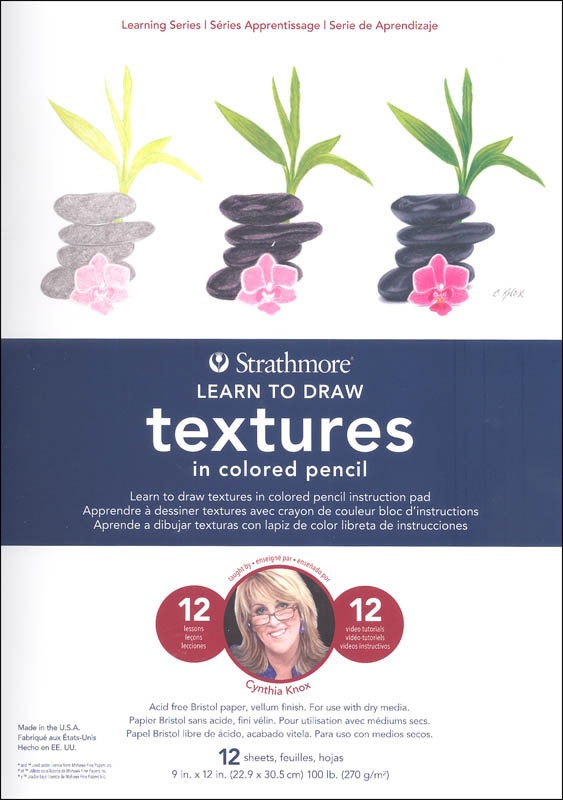 Learn to Draw Textures in Colored Pencil