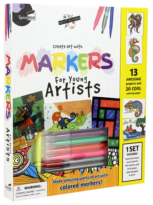 Markers for Young Artist (Petit Picasso)
