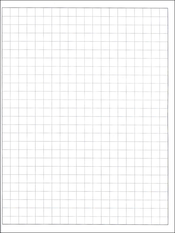 Math Journal - 32 pages (with 1 CM Grid) | Book Factory