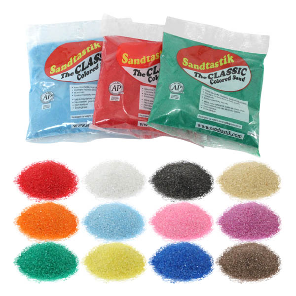 Sandtastik Classic 1 lb. Colored Sand (Assortment) Sandtastik Products