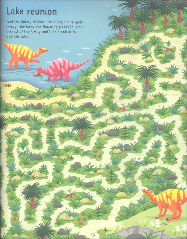 Dinosaur Mazes (Usborne) | EDC / Usborne | 9780794552275