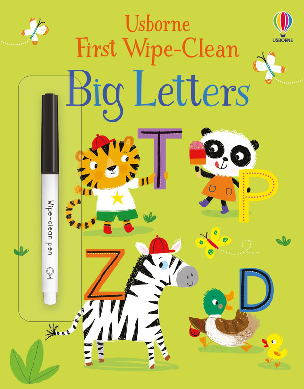 First Wipe-Clean Book: Big Letters