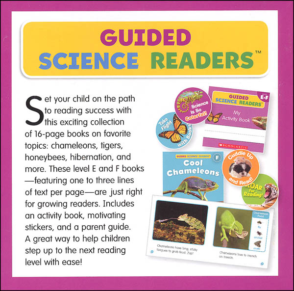 Guided Science Readers Levels EF Scholastic Teaching Resources